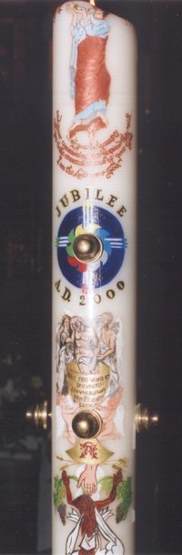 Detail from front top view