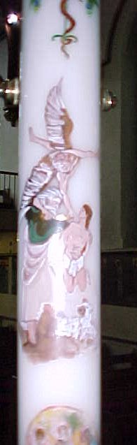 Close-up from back view