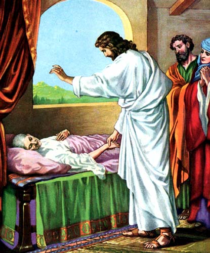 He cured many who were sick... - click for www.dailygospel.org readings
