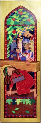 Christ falls the first time
