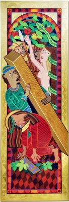 Christ falls the second time