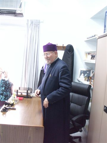 Armenian Archbishop Aris Shirvanian of Jerusalem